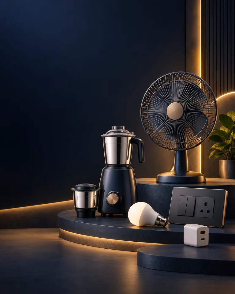 Premium home electrical products arranged for best savings